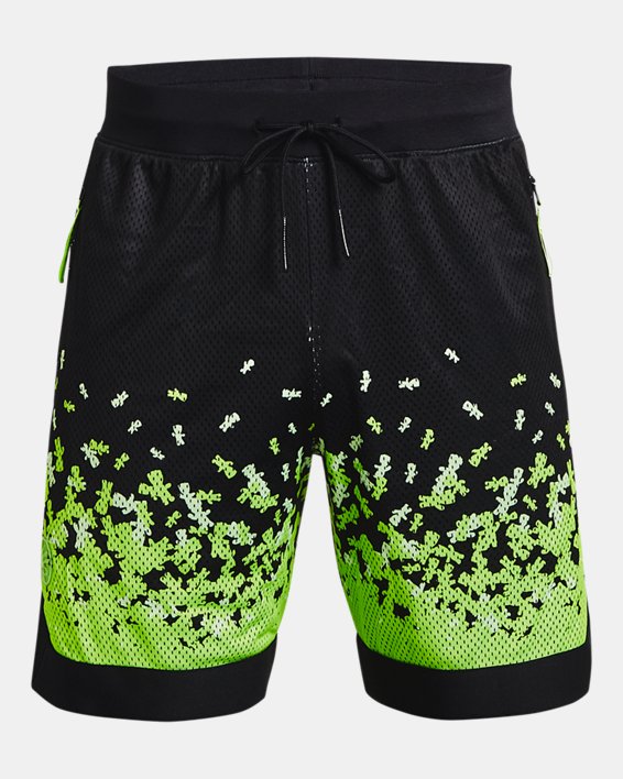 Men's Curry Sour Then Sweet Mesh Shorts in Black image number 6